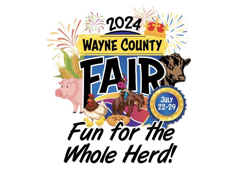 Logo for 2024 Wayne County Fair