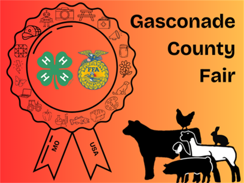 Logo for 2025 Gasconade County Fair